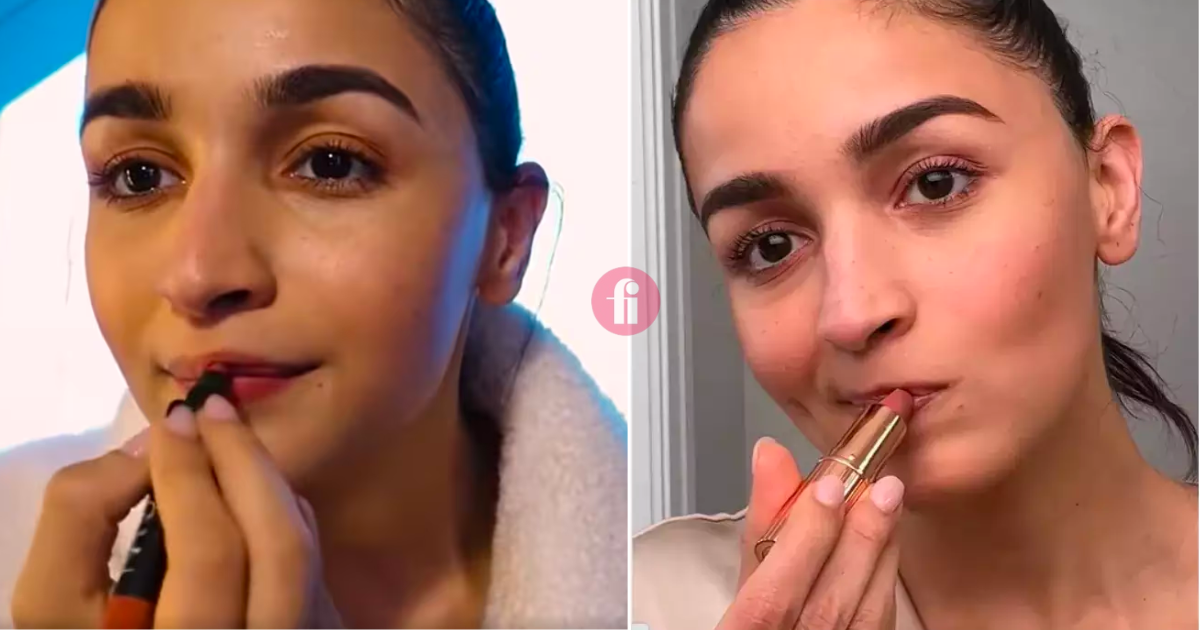 After demonstrating her 'Weird' Technique, Alia Bhatt's video of herself applying lipstick like she would normally does becomes viral.